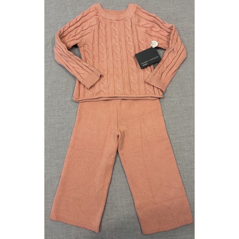 Toddler Matching Set Modern Moments By Gerber NWT Pink 3T